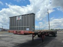 2002 TRANSCRAFT TL 80K 45' FLATBED TRAILER