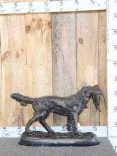 Pirre Jules Mene Bronze Bird Dog Art Sculpture