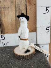 Sheriff Weasel Taxidermy