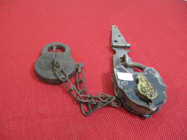 Pair of Early Padlocks