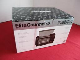 Elite Gourmet Hot Dog Roller Toaster Oven