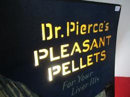 Dr. Pierce's Pleasant Liver Pellets Easel Advertising Display