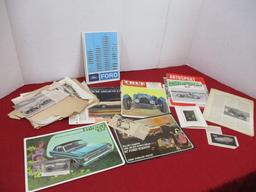 Mixed Automotive Ephemera