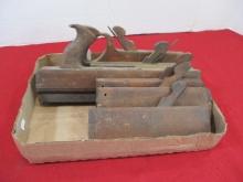 Primitive Wooden Shaping tools-Lot of 6