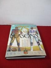 NFL 75 Seasons Coffee Table Hardcover Book
