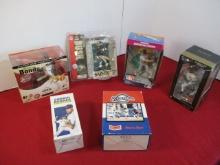Mixed Bobble Heads and Action Figures-5 New in Box