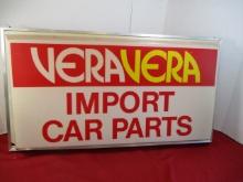 VeraVera Imports Car Parts Light Up Advertising Sign