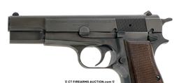 Belgian Browning Hi Power 9mm Semi Auto Pistol