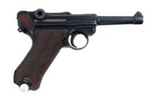 Russian Capture Erfurt 1918 P08 Luger 9mm Pistol