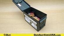 Wolf .223 Cal Ammo. 280 Total Rounds- .223 Cal 55 Grain FMJ, Includes Medium OD Green Steel Ammo Can