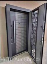 UNUSED - Armored Entry Door System Model 8-2 Double Entry Door
