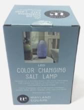 Wayland Square LED Color Changing Salt Lamp