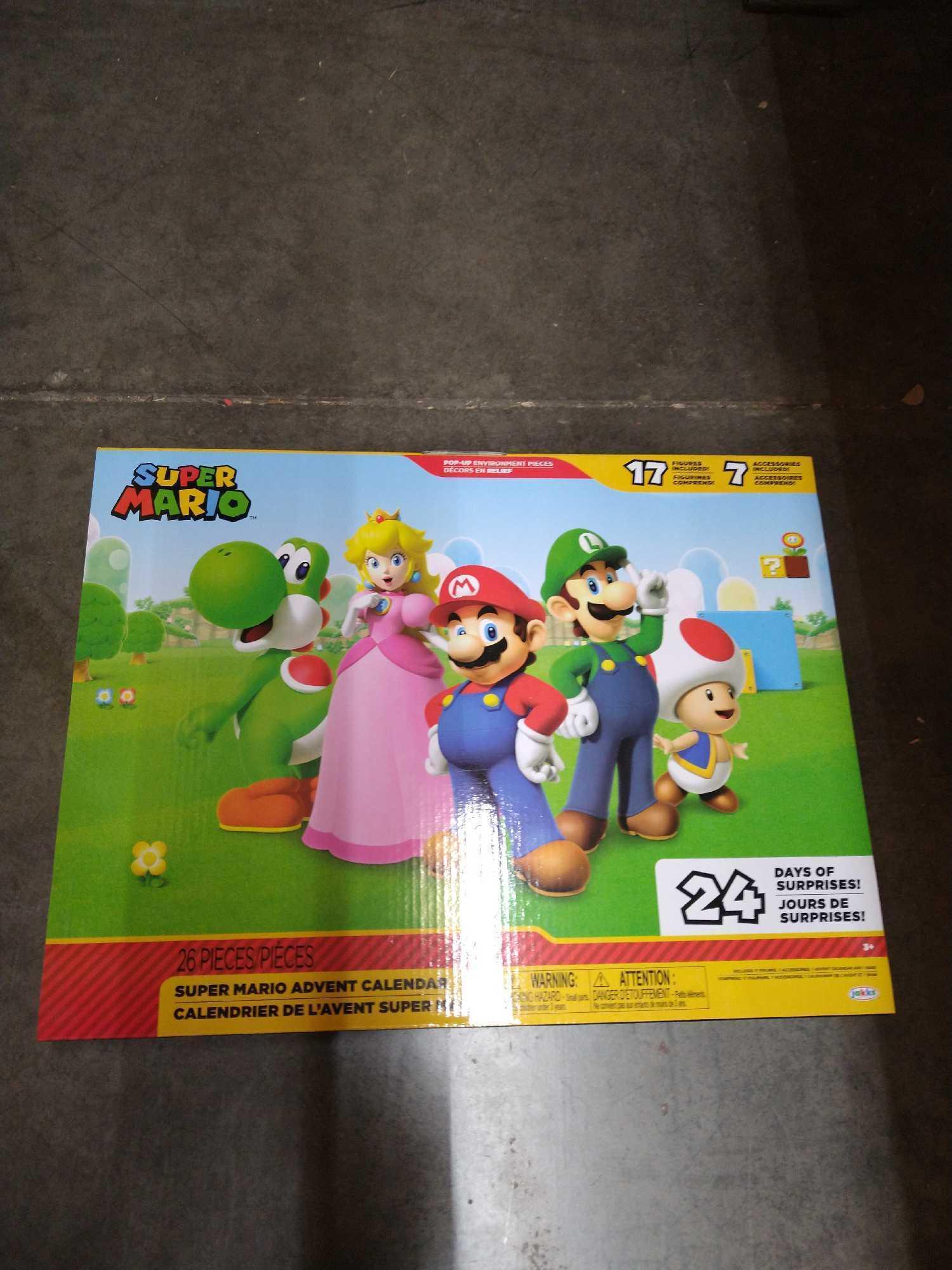 Super Mario Nintendo Advent Calendar Christmas Holiday Calendar [Amazon Exclusive], $44.58 MSRP
