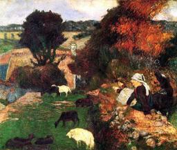 Paul Gauguin - Breton Shepherds