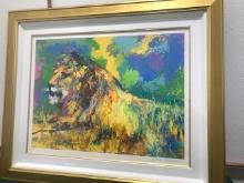 Resting Lion by LeRoy Neiman (1921-2012)