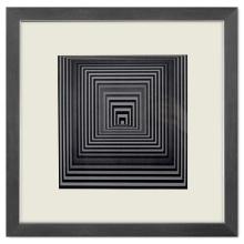 Vonal - 4 de la serie Vonal by Vasarely (1908-1997)