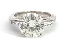 4.65 ctw Diamond Ring - 14KT White Gold