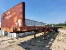 1992 Great Dane Flatbed Semi Trailer