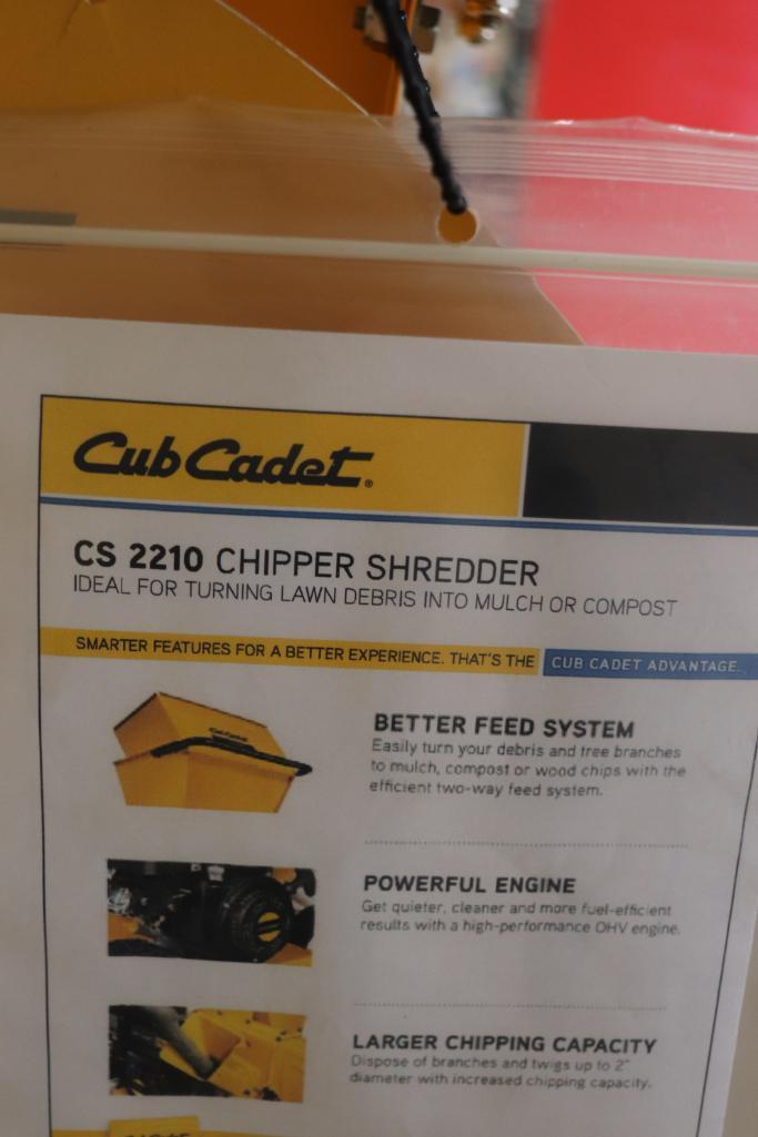 Cub Cadet CS 2210 Chipper Shredder (New)