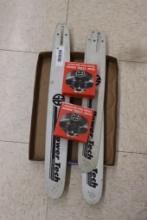 FLAT OF CHAIN SAW SPROCKETS, AND BARS