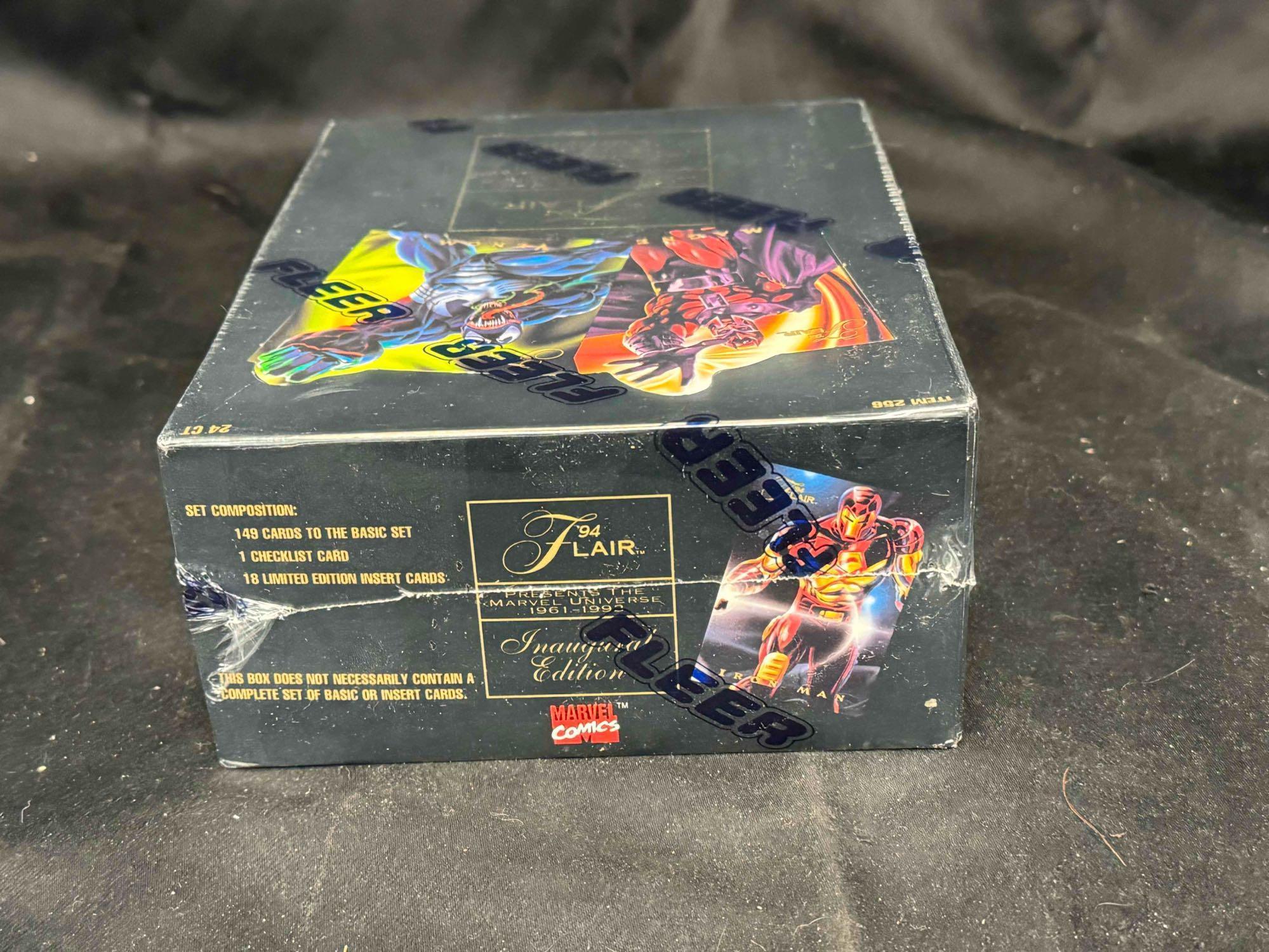 Fleer / Flair 1994 presents Marvel Universe Inaugural Edition FACTORY SEALED box
