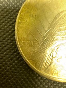 1923-D Silver Peace Dollar 90% Silver Coin 0.94 Oz