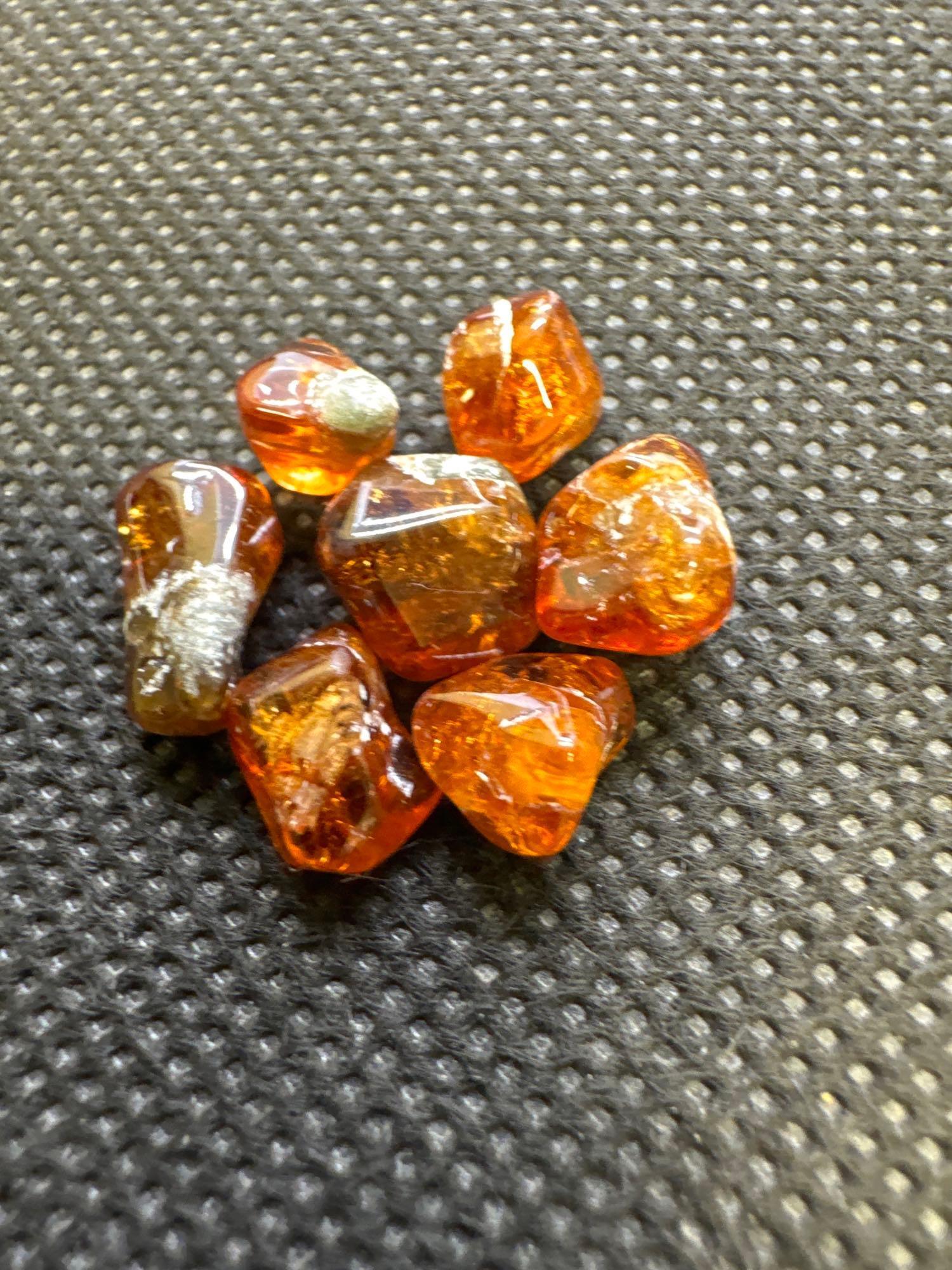 Orange Garnet Gemstones 20.51 Ct