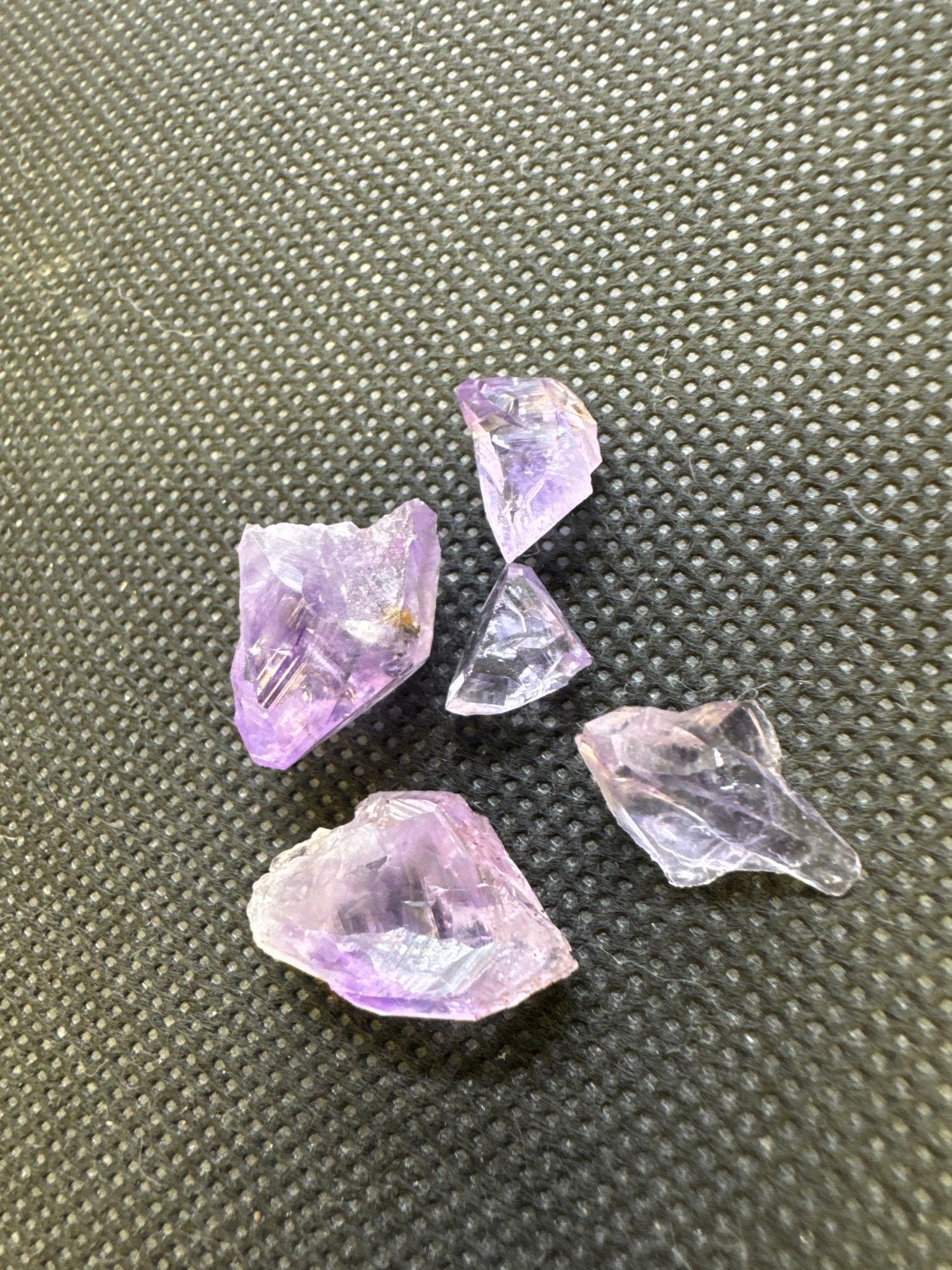 Purple Uncut Amethyst Gemstone 29.85 Ct