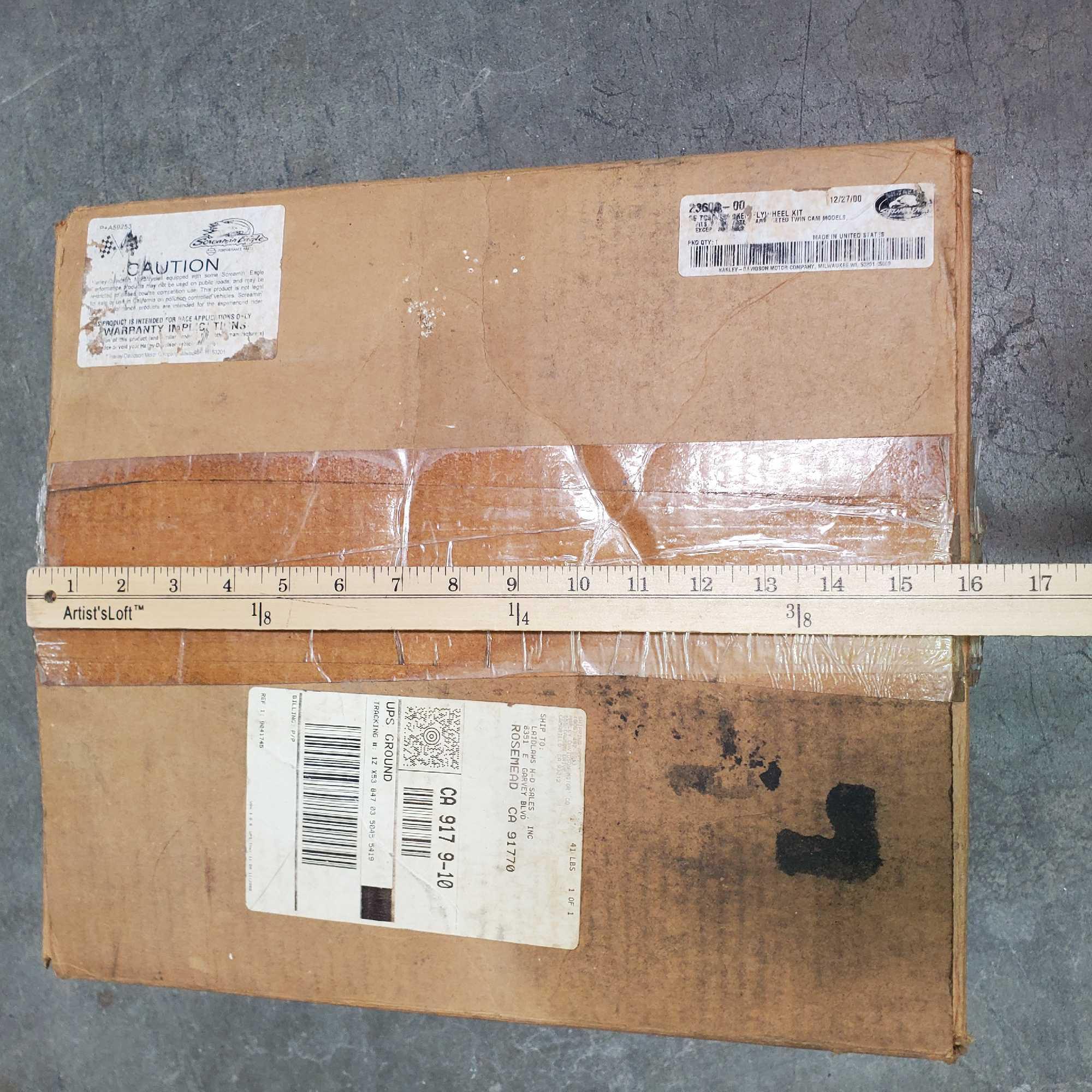 Box of Harley Davidson 88-flywheel kit 23600-00 no case