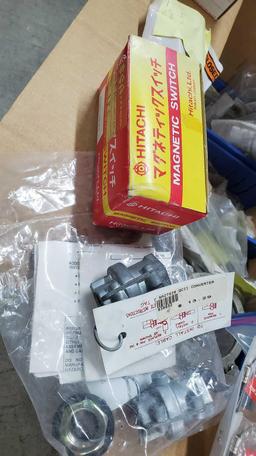Box of Suzuki Mercury Teleflex marine water pump kits Brush assy steer arm kit sender unit bearings
