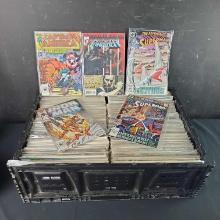 Large crate of Marvel DC First Valiant Image comics