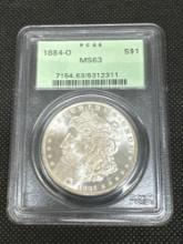 PCGS MS63 1884-O Morgan Silver Dollar