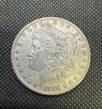 1884-O Morgan Silver Dollar 90% Silver Coin