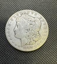 1900-O Morgen Silver Dollar 90% Silver Coin