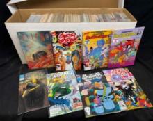 Long Box over 250 comics Filmation Ghostbusters, Alien, Punisher, Ghost Rider more