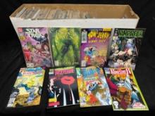 Long Box Approx 200 Comics Vampirella, Swamp Thing, Ghost Rider more