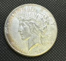 1923-S Silver Peace Dollar 90% Silver Coin 26.70 Grams