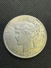 1923 Silver Peace Dollar 90% Silver Coin 26.73 Grams