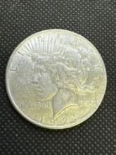 1923 Silver Peace Dollar 90% Silver Coin 26.74 Grams