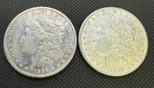2x 1889 Morgan Silver Dollar 90% Silver Coin 53.21 Grams