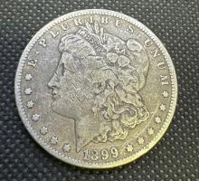 1899-O Morgan Silver Dollar 90% Silver Coin