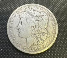 1889-O Morgan Silver Dollar 90% Silver Coin 26.04 Gram