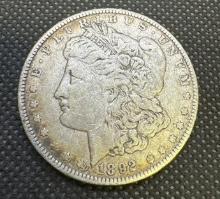 1892 Morgan Silver Dollar 90% Silver Coin 26.49 Grams