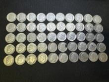 $5 Roosevelt Silver Dimes 90% Silver Dimes 125.0 Grams