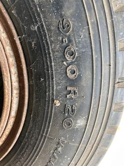 4 tires 9.00 R20