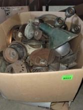 Box of Assorted Lamp Parts