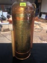 The Buffalo Fire Company Antique Copper and Brass Fire Extinguisher