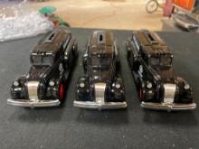 3 Vintage Ertl Citgo Lubricants 1939 Dodge Airflow Tanker Coin Banks All Three Without Boxes