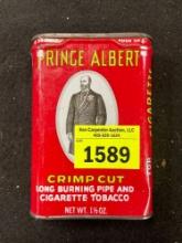 Vintage Prince Albert Crimp Cut Pipe and Cigarette Tobacco Tin