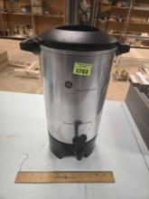 GE 42 Cup Coffee Urn. With Accessories and Cord.
